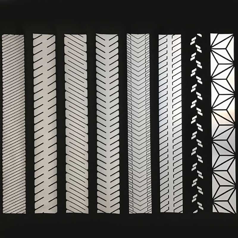 亮银华体会平台-华体会(中国)热贴膜斜纹刻条 可定制花纹