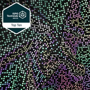 炫彩印花小方格华体会平台-华体会(中国)布