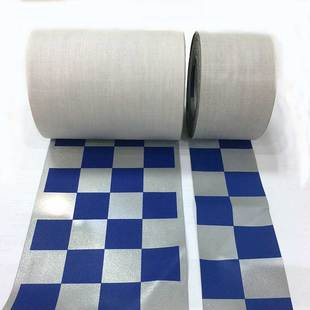 亮银TC华体会平台-华体会(中国)布印刷方格 安全警示服用方格华体会平台-华体会(中国)带