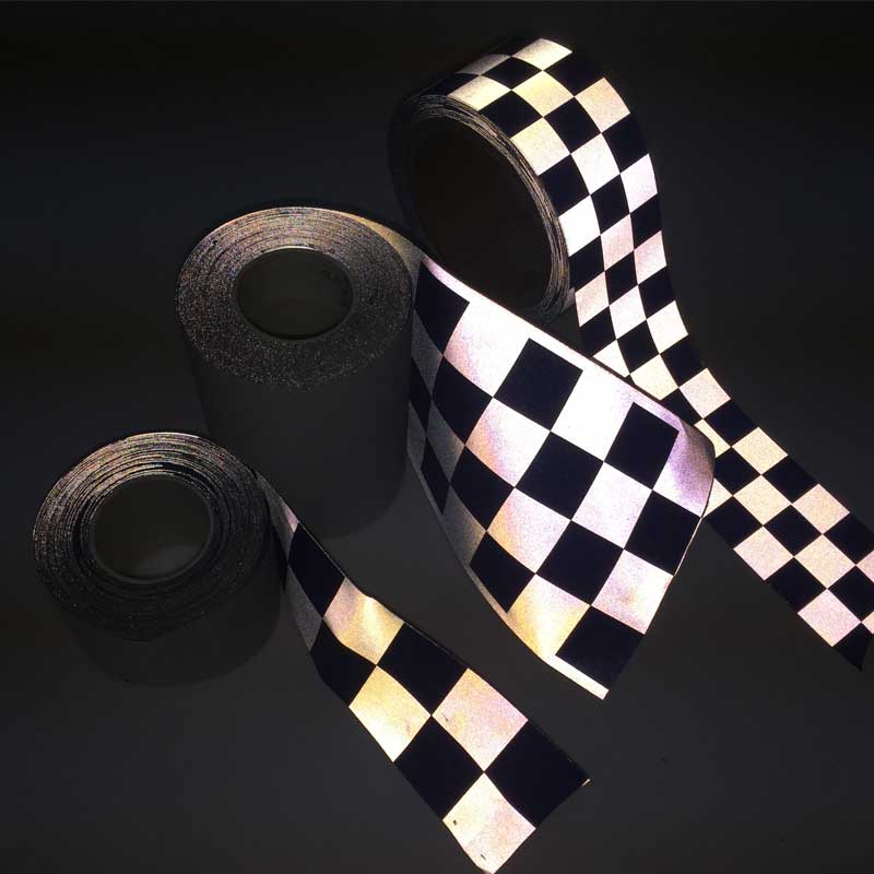 亮银TC华体会平台-华体会(中国)布印刷方格 安全警示服用方格华体会平台-华体会(中国)带