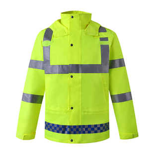 港式交通路政华体会平台-华体会(中国)雨衣多口袋可印刷