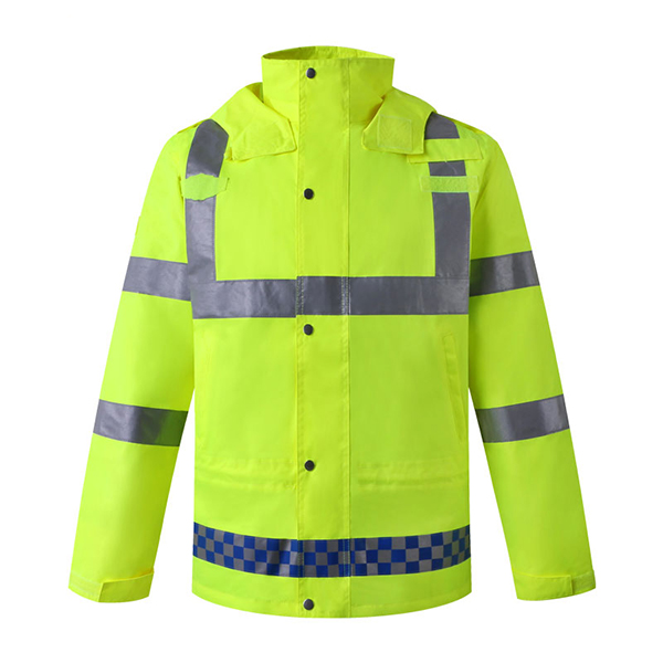 港式交通路政华体会平台-华体会(中国)雨衣多口袋可印刷