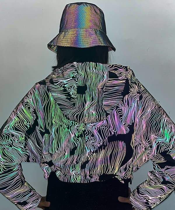 炫彩线条型印花华体会平台-华体会(中国)夹克